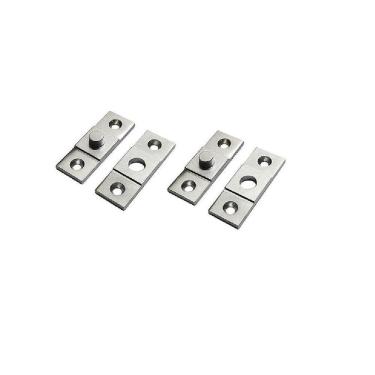 Imagem de Gonzo Ceteira Jogo Com 4 Peças Zamac Cromado Uniao Mudial