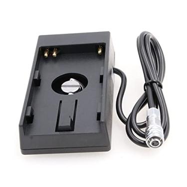 Imagem de ZBLZGP Adaptador de placa de montagem da fonte de alimentação da bateria para Sony BP-U30/U60/U90/BP-U para câmera de bolso Blackmagic Cinema BMPCC 4K (cabo reto)