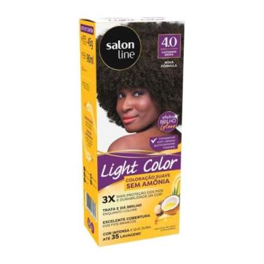 Imagem de Tonalizante Light Color 4.0 Castanho Médio