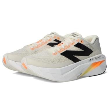 Imagem de New Balance Fuelcell Supercomp Tênis masculino V3, Angorá/manga quente/preto, 12.5 Wide
