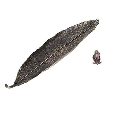 Imagem de TOPINCN Incenso de Folhas Portador de Zinco Liga de Zinco Snail Incense Burner para Decoração de Decoração Em Casa Sala de Ioga Meditação Decoração de Ornamentos
