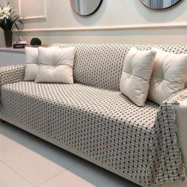 Imagem de Manta Grande para Sofá de 2 e 3 Lugares 100% Algodão 2,50x1,80 Capa Pr