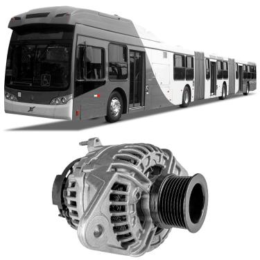 Imagem de Alternador Volvo B9 Salf 2006 a 2011 28V 80A Bosch