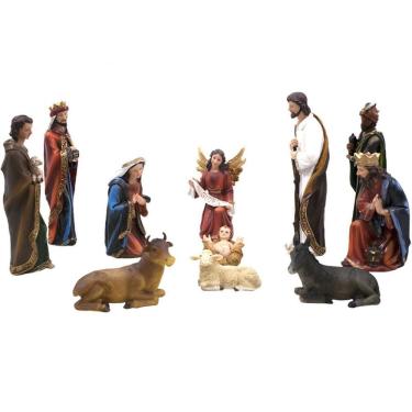 Imagem de Presépio Com 11 Peças 29Cm - Resina