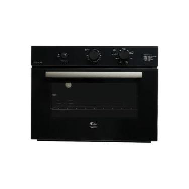 Imagem de Forno a Gás Fischer Infinity De Embutir 50L Com Grill PRETO 127V, 110V