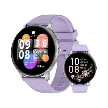 Imagem de Relógio Inteligente LIGE Feminino Com Tela Touchscreen Completa De 1,3