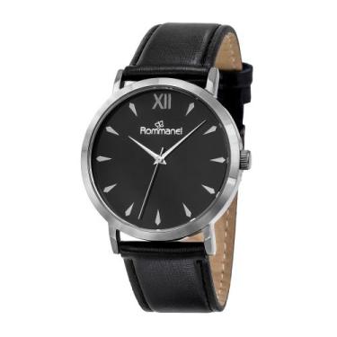 Imagem de Relógio Rommanel Analógico Social Grafite Com Preto 650072, única
