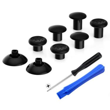 Imagem de Manípulos ergonômicos ajustáveis ThumbsGear para PS5 PS4 - eXtremeRate