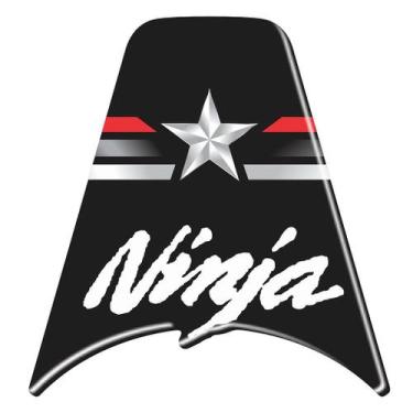Imagem de Adesivo Ninja 400 2019/20 Compatível Tanque Superior Resinado - Protet