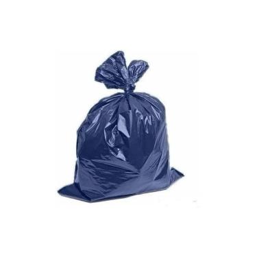 Imagem de Sacos Para Lixo Azul 40 Litros Normal (100 Un)