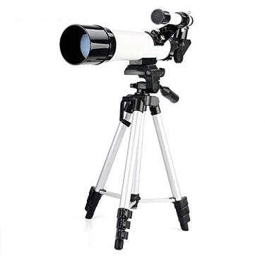 Imagem de Telescópio telescópico para adultos, abertura de 60 mm, telescópio para iniciantes, óptica totalmente multirevestida, refrator de astronomia com tripé