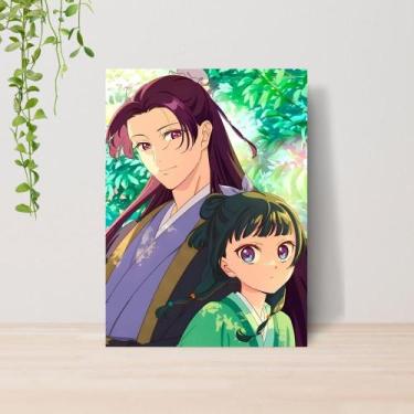 Imagem de Quadro Diários de uma Apotecária Anime A4  Placa MDF 11 - Lomi Art