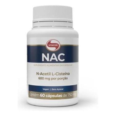 Imagem de Suplemento Alimentar Nac 60 Cápsulas Sem Sabor Vitafor
