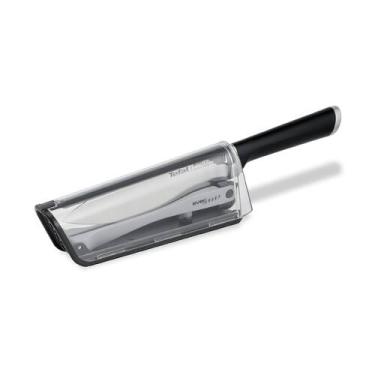 Imagem de Faca Chef EverSharp em Aço Inox com Afiador Tefal