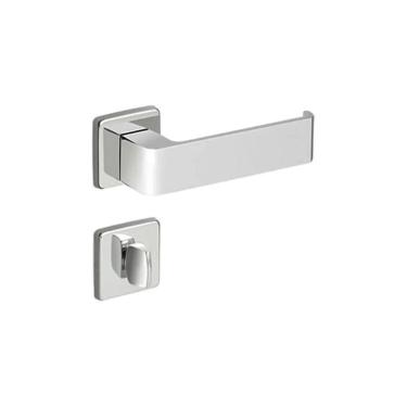 Imagem de Fechadura Lexi Imab Banheiro Wc Escovada Cromo Acetinada Ca