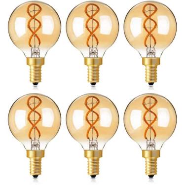 Imagem de Lâmpada LED de candelabro Genixgreen Dimmable Amber E12 3W 2200K