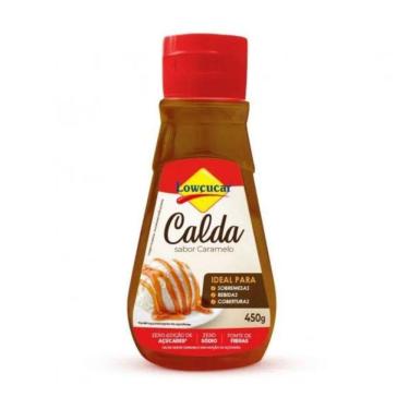 Imagem de Calda Sabor Caramelo Zero Açúcar Sem Glúten Lowçucar 450G