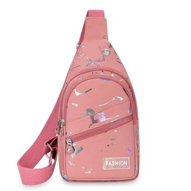 Imagem de Pochete feminina com alça ajustável para viagem casual, corrida, caminhada, ciclismo, Estilo 9, 28 * 13.5 * 1 cm / 11 * 5.3 * 0.4 inches