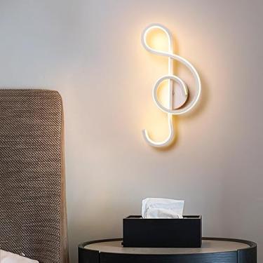 Imagem de Luminária de Parede Moderna com Soquete E27 | Arandela Rose Gold/Preto para Quarto e Sala, Bivolt(KJ49 Branco (35x17x8))