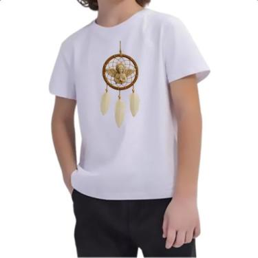 Imagem de Camiseta Infantil Apanhador de sonhos anjo - Alearts, 6
