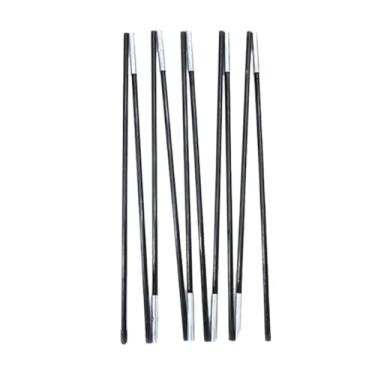 Imagem de Baoblaze Haste de substituição para barraca, estrutura de toldo de fibra de vidro, barracas leves para áreas externas, reparo, haste de suporte fácil de, 10 Seções
