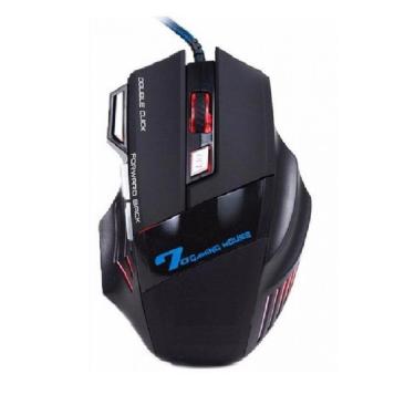 Imagem de Mouse Gamer Black X7 Optico Usb 2400dpi com 7 Botões e