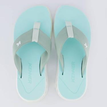 Imagem de Chinelo Kenner Rakka Azul Claro e Branco 43