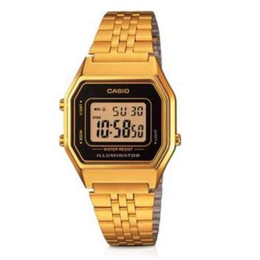 Imagem de Relógio Feminino Casio Digital Vintage LA680WGA-1DF - Geral
