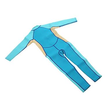 Imagem de Naroote Roupa de Mergulho Infantil de Neoprene de Manga Comprida de 2,5 Mm para Meninos e Meninas, Roupa de Mergulho Com Zíper para Fácil Colocação (Tamanho 12)