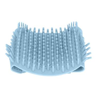 Imagem de Yctze Cat Corner Self Groomer - Placa de Massagem de Silicone Macio Com Erva de Gato para Gatos, Gatinhos, Cães e Cachorrinhos - Ajustável, Ferramenta Ecológica para Cuidar de Animais de Estimação
