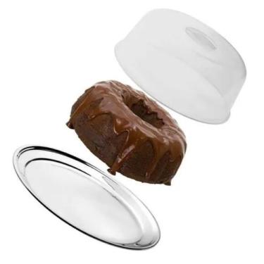 Imagem de Kit Boleira Porta Bolo Suporte para Bolo em Acrílico Luxo - PANSHOPP