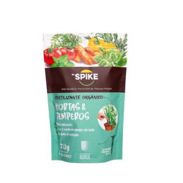 Imagem de Fertilizante Orgânico Hortas e Temperos Ms 330g Verde Mr Spike