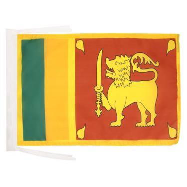 Imagem de Cabos da bandeira do Sri Lanka 45.7 cm x 12'' - Bandeiras pequenas do Sri Lanka 30 x 45 cm - Banner 45.7x30.5 cm - AZ FLAG