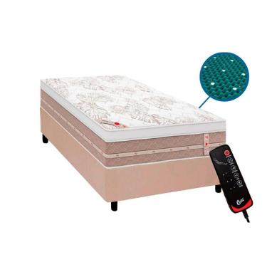 Imagem de Colchão Solteiro Espuma Molas Tecnopedic Premium Niponpedic (88x188x32) - Castor