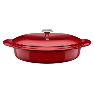 Imagem de Panela Wok de Ferro Fundido Esmaltado Expert 30cm Electrolux
