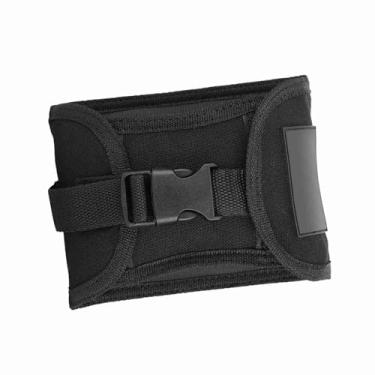 Imagem de CONTINUAR A MERGULHAR 3KG Cinto de Peso de Mergulho Bolso À Prova D 'Água Liberação Rápida Preto Vermelho 1000D TPU Pano de Nylon 5 Cm Largura 16 X 13 X 5 Cm Equipamento de (Preto)