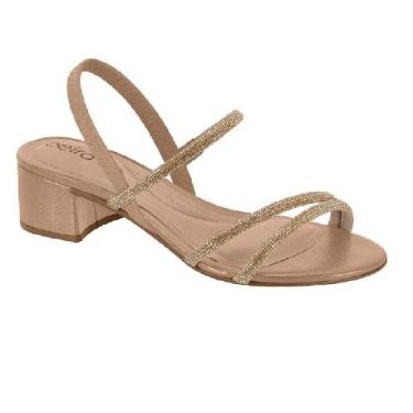 Imagem de Sandalia beira rio salto bloco ref 8345.647.31190 feminino, 38, Bege, 