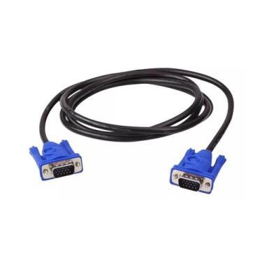 Imagem de Cabo Vga Macho X Vga Macho C/ Filtro 5m Plast Azul Importado - Max Amp