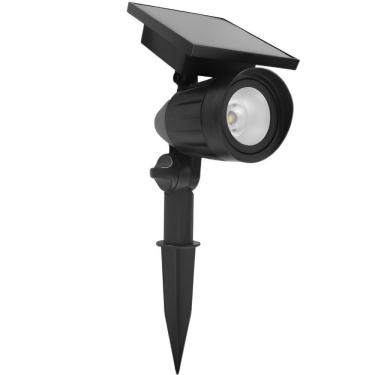 Imagem de Espeto Led Spot Solar 50 Lumens 3w 3000k - Ourolux Espeto Led Spot Solar 3w 50lm 3000k Ourolux