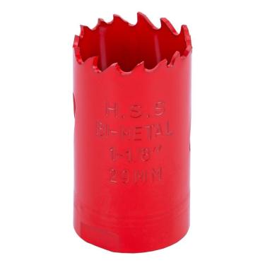 Imagem de Serra Copo De Aço Rápido Bimetal Para Metais 29 Mm - 724299 - Mtx