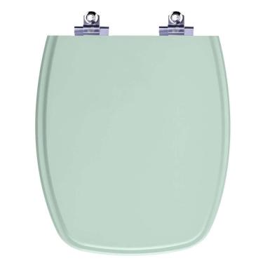Imagem de Assento Sanitário Laqueado Soft Close Stylus Verde Agua Para Vaso Celite