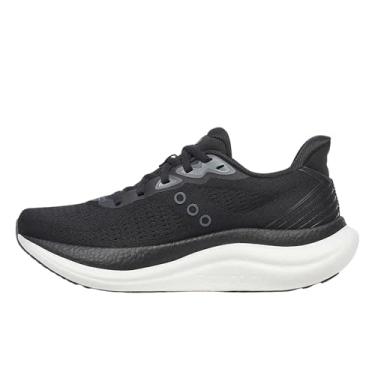 Imagem de Saucony Tênis masculino Triumph 23, Preto/branco, 5 Wide