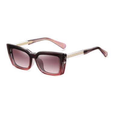 Imagem de VFDHN Óculos de Sol Clip-on Femininos TR90 Magnéticos UV400 para Dirigir em Acetato Estilo Verão (4)