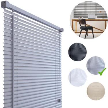 Imagem de Cortina Persiana Para Quarto cozinha Escritório Sala de PVC Horizontal