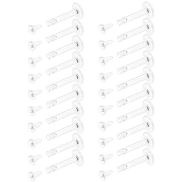 Imagem de Msndnkwo Brincos transparentes com costas planas de 16 g para nariz esportivo de plástico de silicone Tragus Conch Cartilagem Brincos Retentores Monroe Medusa Lip Rings Stud Labret Piercing Joias para