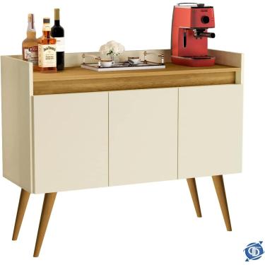 Imagem de Aparador Buffet Sala 3 Portas Luise - Diversas Cores - Comprar Moveis em Casa