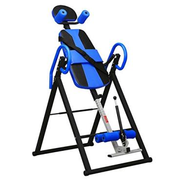 Imagem de Mesa de Inversão, Equipamento de Reflexologia Fitness para Terapia nas Costas - Máquina Reversa de Mesa com Encosto Confortável para Homens e Mulheres