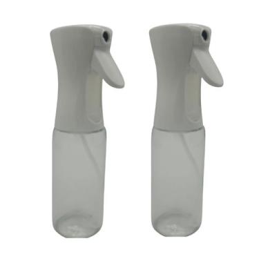 Imagem de KIT 2 PORTA AZEITE ÓLEO VINAGRE GALHETEIRO BICO DOSADOR SPRAY Cor:Bran