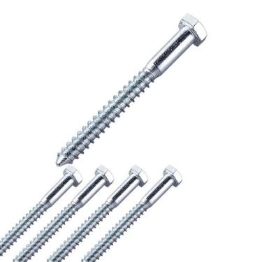 Imagem de Kit 5 parafuso sexta soberba 5/16x90 12 bucha - JOMARCA