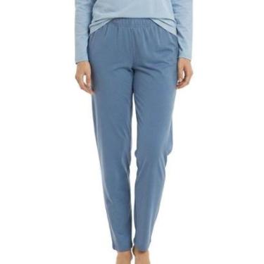 Imagem de Calça Lisa Feminina Pijama 100% Algodão Malwee 1000126861-Unissex